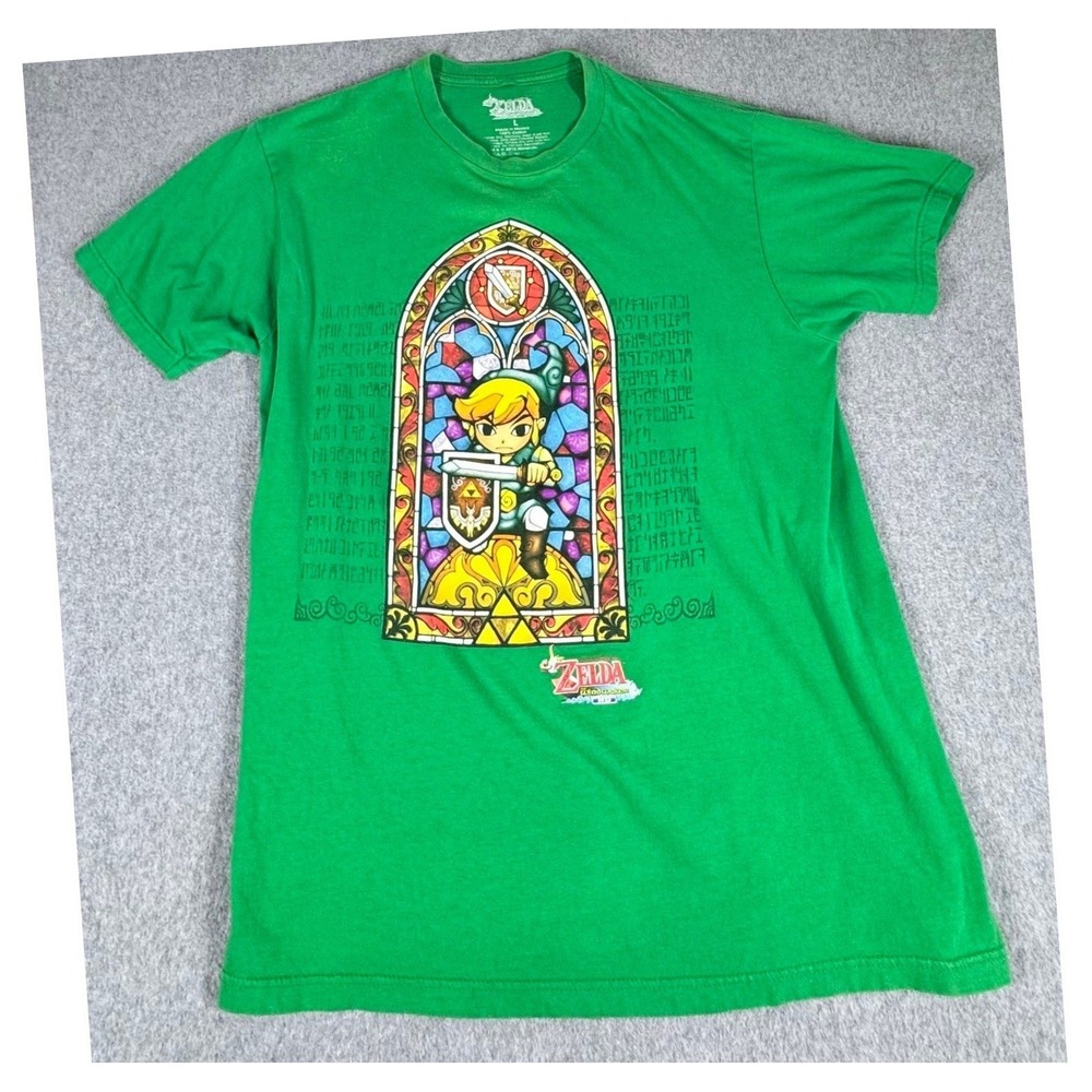 Legend Of Zelda Wind‎ Walker T Shirt L Link Nintendo Cotton Y2K Retro